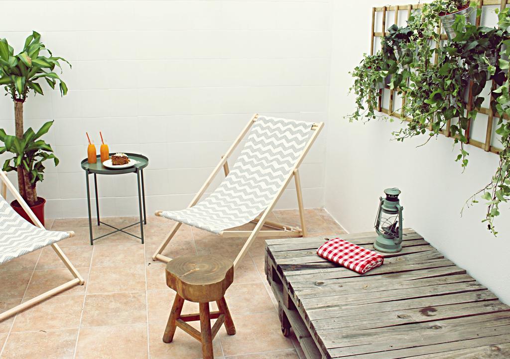 Doppel-/Zweibettzimmer mit eigener Terrasse